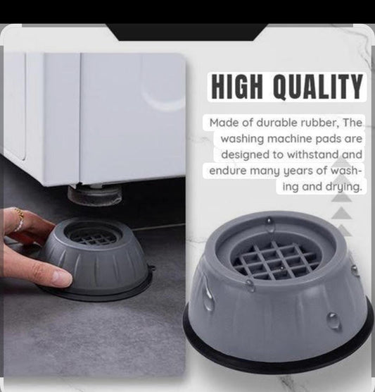 Anti vibrator washing feet pads
