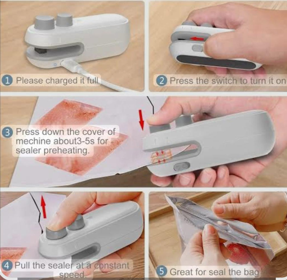 Portable sealing machine