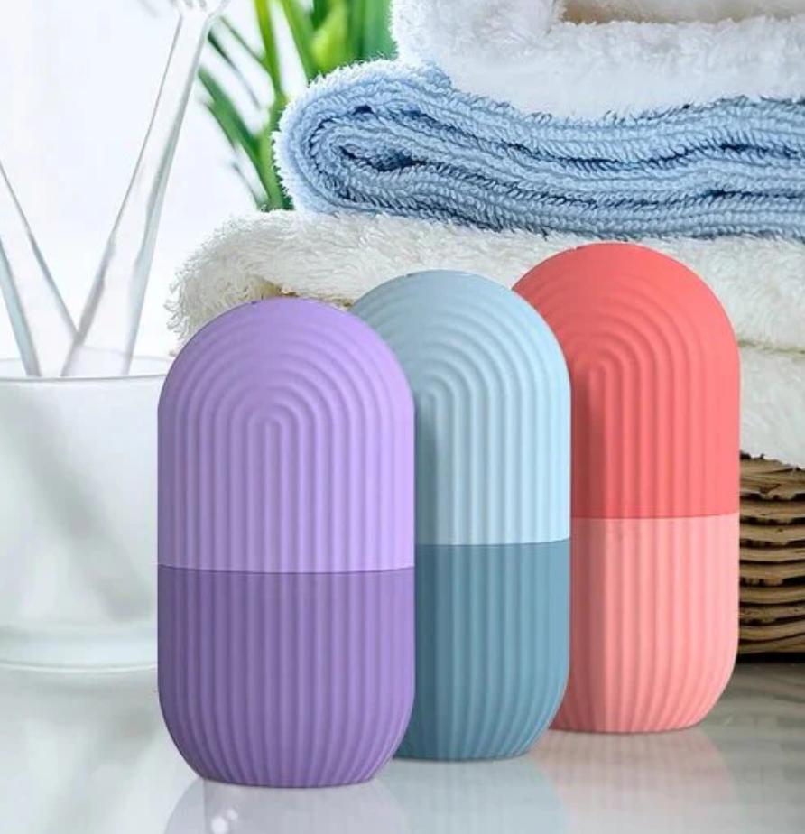 Silicone Ice Roller for Face – Reduce Puffiness & Glow Skin Instantly