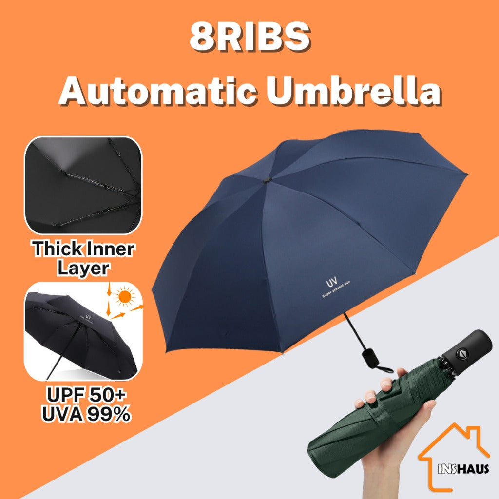 Automatic Windproof Folding Umbrella