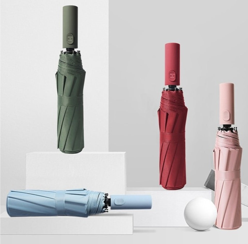 Automatic Windproof Folding Umbrella